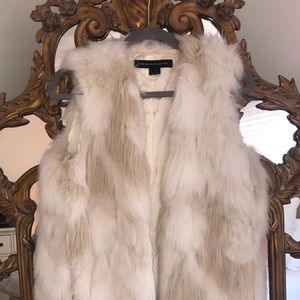 French Connection Faux Fur Vest
